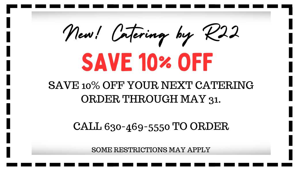 CATERING COUPON